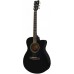 Yamaha FS100C Black Rosewood Acoustic Guitar