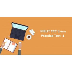 NIELIT CCC Exam Practice Test -1 NIELIT CCC Exam Practice Test -1