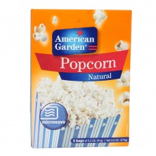 Microwave Popcorn  -  Pack of 3 Bags - American Garden - 1 N