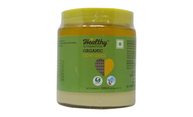ORGANIC GHEE - Healthy Alternatives - 500 ml