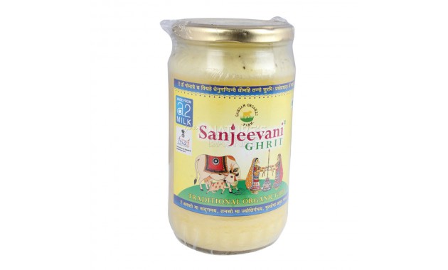 Traditional Organic Ghee - Sanjeevani Ghrit - 600 ml