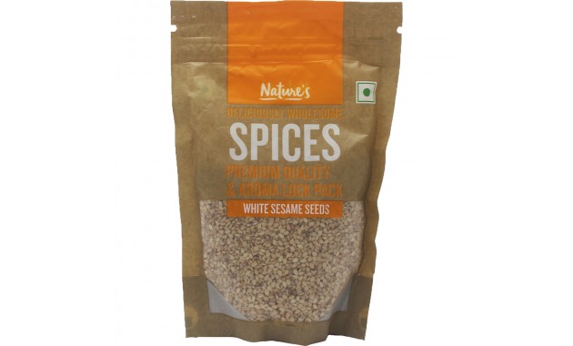 White Sesame Seeds - Nature's - 100 g